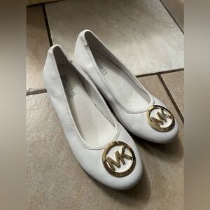 Michael kors flats - white